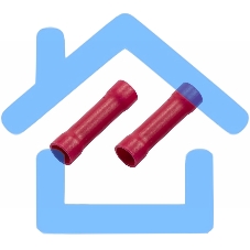 Соединительная гильза изолированная L-32 мм 6-10 мм² (ГСИ 10/ГСИ 6,0-10,0) красная Rexant