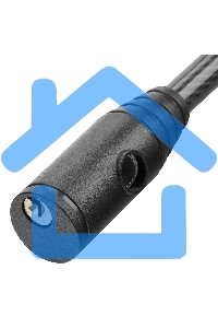 Замок тросовый универсальный Matrix, 10 х 650 мм