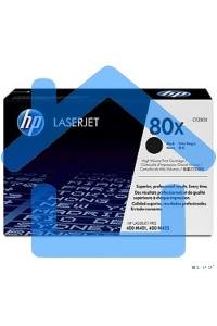 Картридж лазерный HP CF280X черный LaserJet Pro 400 M401/M425 (6900стр.)