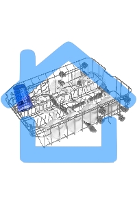 Встраиваемая посудомоечная машина Maunfeld MLP4249G02, серебристый, 44.8 см, 9 компл., 49 дБ, класс A++