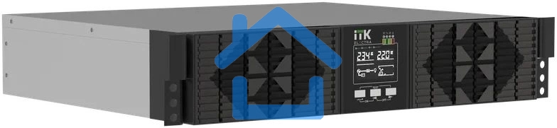 Источник бесперебойного питания ITK Electra OR 6000Вт 6000ВА черный