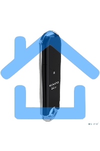 Флешка USB Maxvi P2 black (FD64GBUSB20C10P2), 64Gb, USB 2.0, R/W 30/10, черный