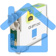 Картридж струйный Cactus CS-EPT1292 (T1292) голубой (10 мл) для Epson Stylus Office B42/BX305/BX305F/BX320/BX525/BX625/SX420/SX425