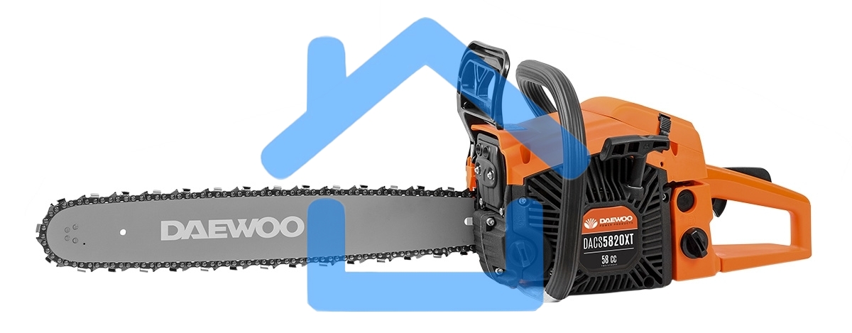 Бензопила DAEWOO DACS5820XT 58см3 4.5лс 50см 10500об/мин