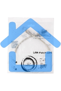Патч-корд FTP Cablexpert кат.5e, 0.5м, литой, многожильный (серый)