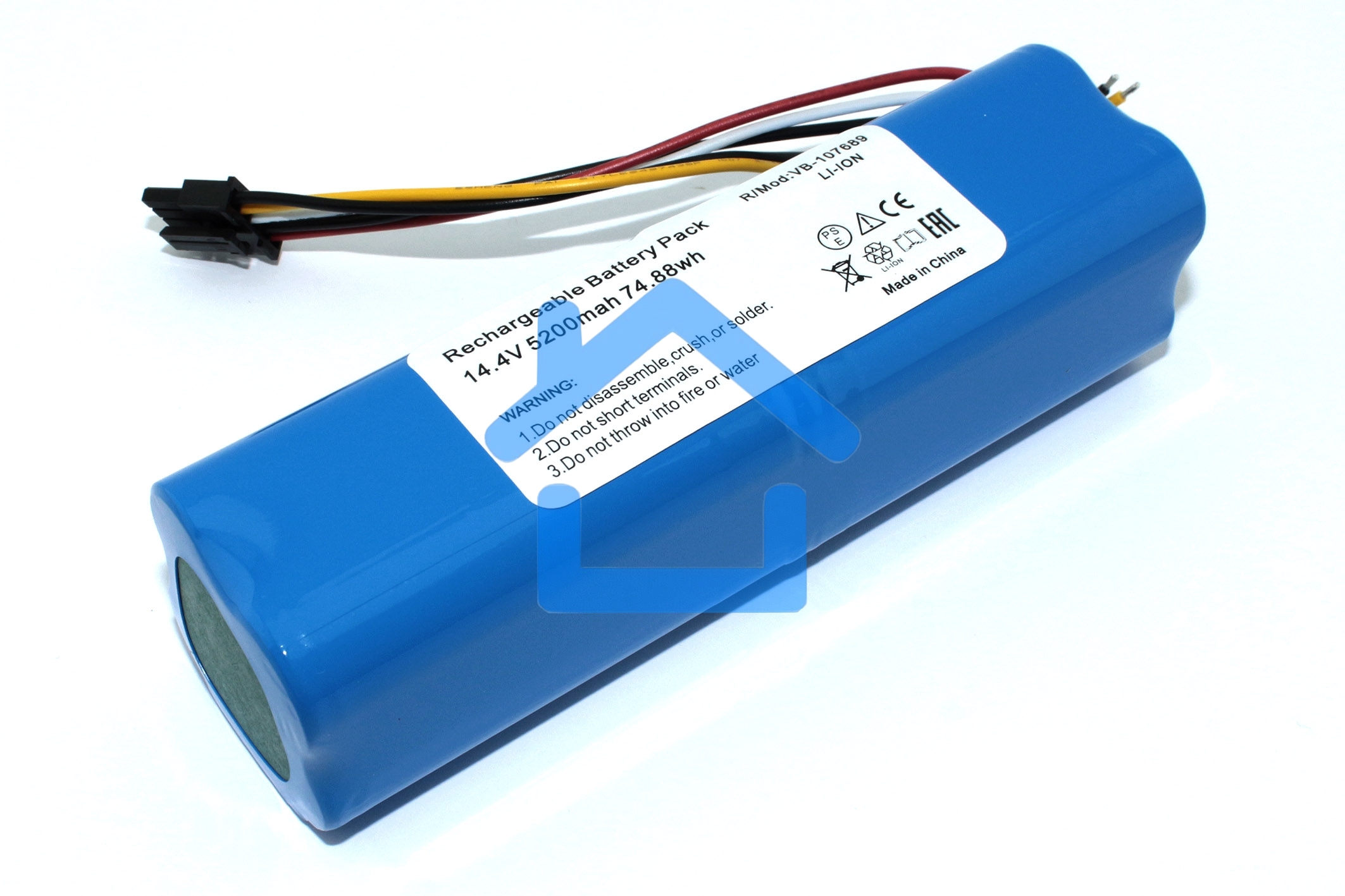 Аккумулятор для пылесоса Cecotec Conga 4090 14,4V 5200mah