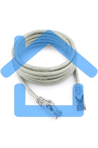 Патч-корд FTP Cablexpert кат.6, 3м, литой, многожильный (серый)