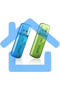 Флешка USB 64 Gb Helios 101 SP064 GbUF2101V1N USB 2.0 зеленый