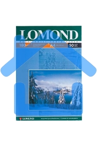 Фотобумага LOMOND Односторонняя Матовая, 180г/м2, A4 (21X29,7)/25л. для струйной печати