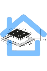 Газовая варочная панель Maunfeld EGHG.64.23CB/G