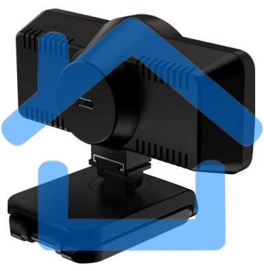 Интернет-камера Genius Веб-камера Genius ECam 8000 черная черный new package, 1080p Full HD, Mic, 360°, универсальное мониторное крепление, гнездо для штатива