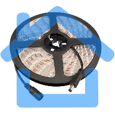 Лента светодиодная силикон, 10 мм, IP65, SMD 5050, 60 LED/m, 12 V, цвет свечения теплый белый