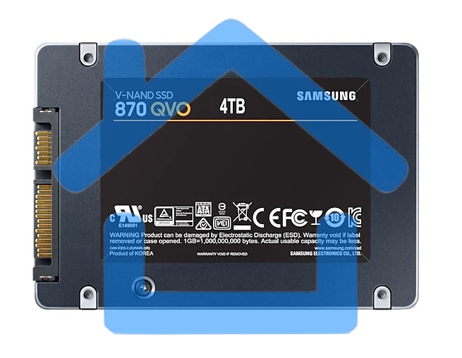 Накопитель SSD Samsung 4TB 870 QVO, V-NAND, 2.5