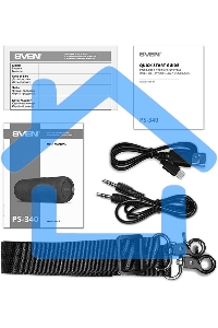 Мобильные колонки Sven PS-340 2.0 черный