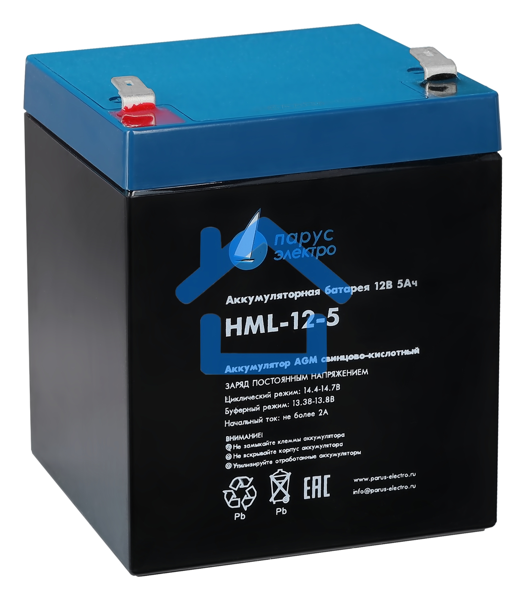 Батарея Парус Электро, профессиональная серия HML-12-5