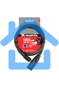 Замок тросовый универсальный Matrix, 10 х 650 мм