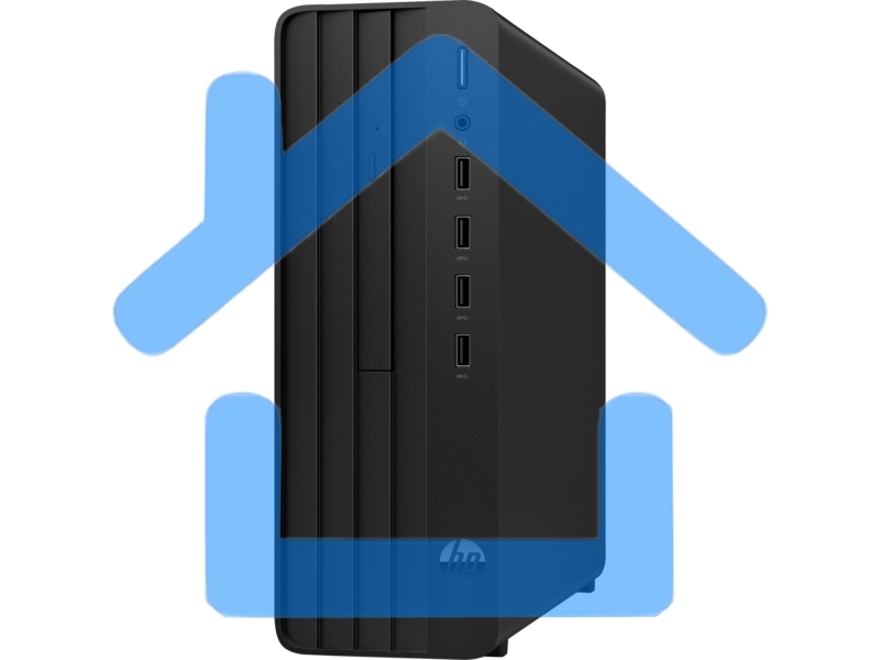 Компьютер HP 290 G9 SFF i5 13400 (2.5) 8Gb SSD 512Gb UHDG 730 Free DOS 3.0 GbitEth 180W kb мышь клавиатура черный (8T2G6ES)