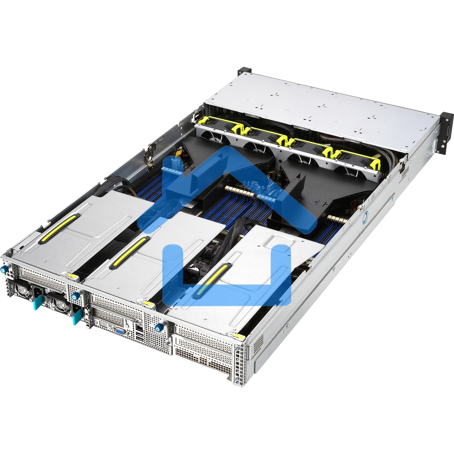 Серверная платформа ASUS RS720A-E11-RS24U/10G/1.6KW/24NVMe/OCP