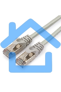 Патч-корд FTP Cablexpert кат.6, 3м, литой, многожильный (серый)