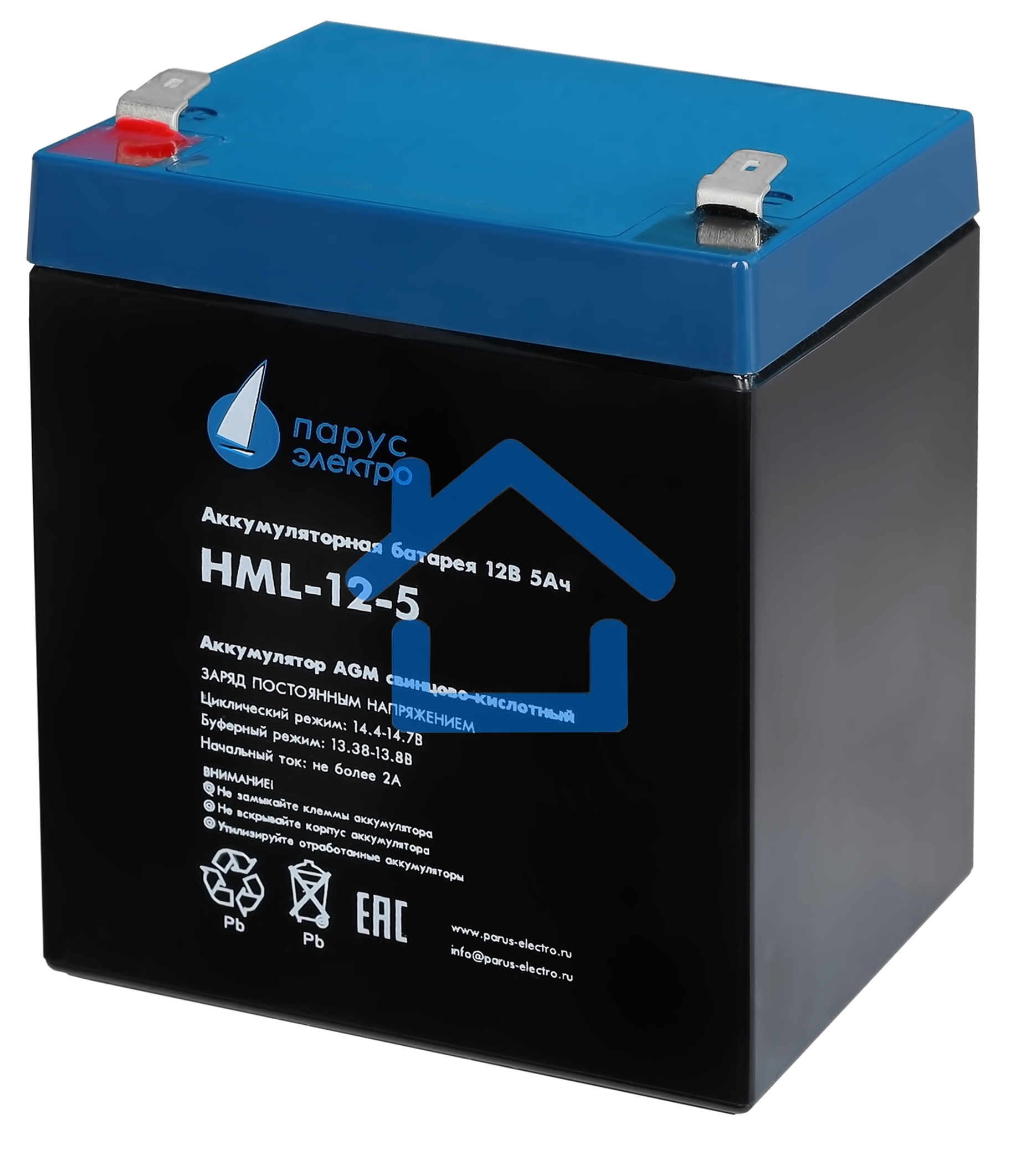 Батарея Парус Электро, профессиональная серия HML-12-5