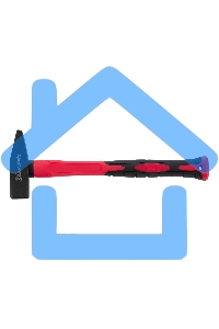 Молоток слесарный Matrix optimal 800г фибергласовая обрезиненная рукоятка квадратный боек