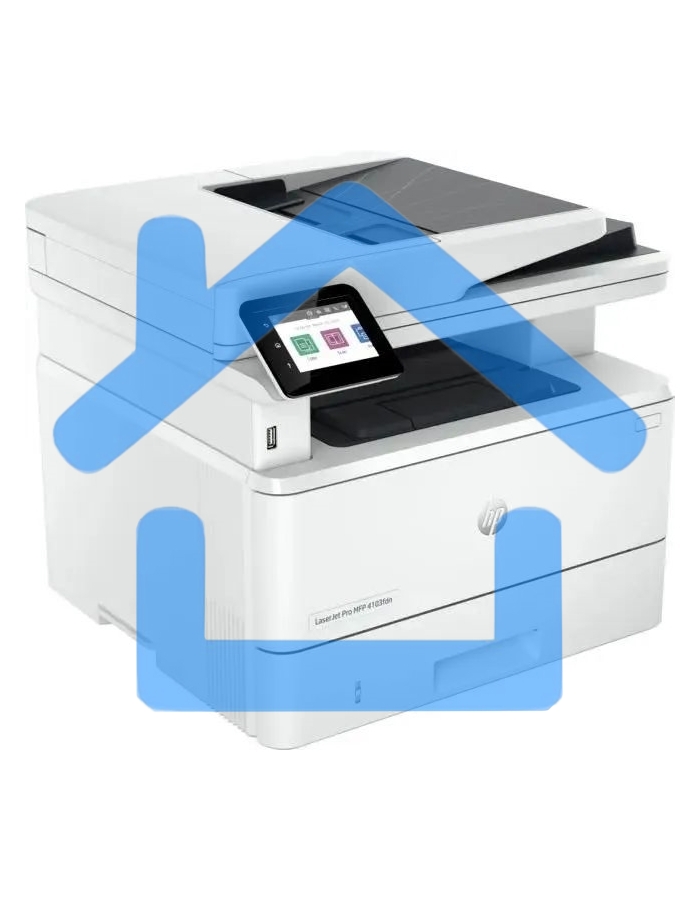 МФУ лазерное HP LaserJet Pro 4103fdn (2Z628A), A4, ч/б, печ. до 40 стр/мин., скан. до 29 стр/мин. (ч/б) 20 стр/мин. (цвет), 1200 x 1200 dpi, USB, RJ-45, Air Print, Mopria