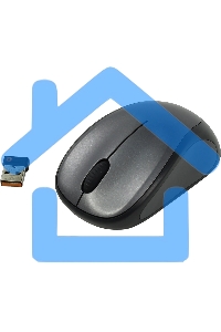 Мышь беспроводная Logitech M235 серый/черный, 1000 dpi, радиоканал, USB, кнопки - 3