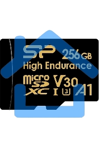 Флеш карта microSD 256Gb Silicon Power microSDHC Class 10 UHS-I A1 V30 U3 (SD адаптер) 100Mb/s