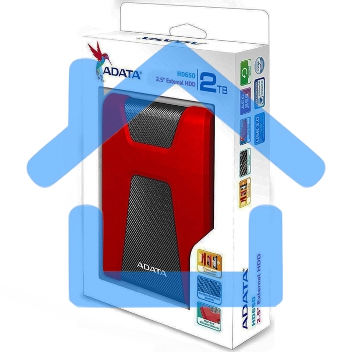 Внешний жесткий диск ADATA HD650 USB 3.1 2Tb DashDrive Durable 2.5