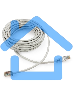 Патч-корд FTP Cablexpert кат.5e, 7.5м, литой, многожильный (серый)