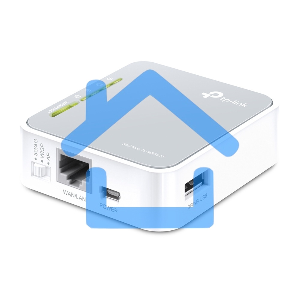 Маршрутизатор беспроводной TP-Link SOHO TL-MR3020 10/100BASE-TX