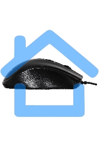 Мышь проводная Acer OMW020 черный, 1600 dpi, USB, кнопки - 4