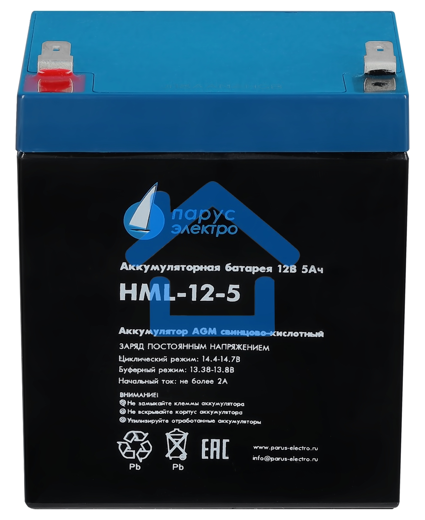 Батарея Парус Электро, профессиональная серия HML-12-5