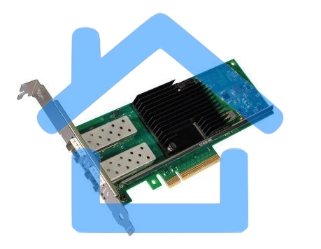 Сетевой Адаптер Intel Ethernet Converged Network Adapter X710-DA2, 10GbE/1GbE dual ports SFP+, open optics, PCI-E 3.0x8 (Low Profile and Full Height brackets included) bulk