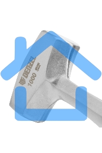 Кувалда Denzel 1 кг, цельнометаллическая, двухкомпонентная рукоятка