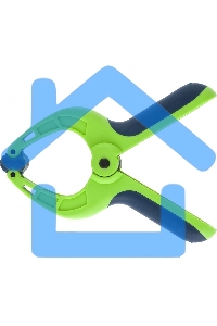 Струбцина клещеобразная, пл. корп., 2-х комп. рукоятки, усиленная пружина,1-1/4