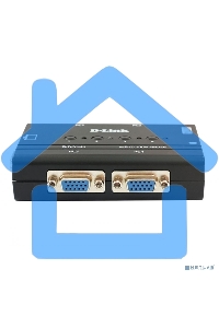 Переключатель KVM D-link DKVM-4K/B3A 4-портовый KVM-переключатель с портами VGA и PS/2