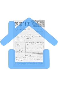 Удлинитель-шнур силовой Garden Series, ПВС, 20м, 1 розетка 3*1,5 мм Denzel