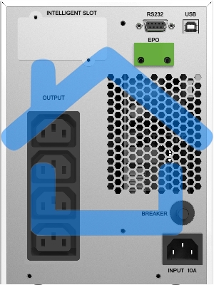 Источник бесперебойного питания Ippon Na+ TA 1000 1000Вт 1000ВА белый
