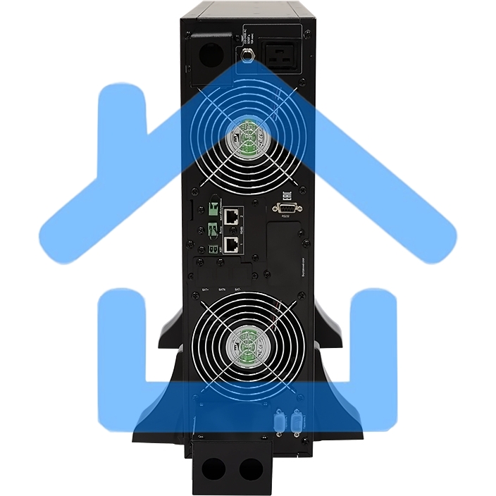 Источник бесперебойного питания Связь Инжиниринг СИПБ6КД.10-31/БПС 6000Вт 6000ВА черный