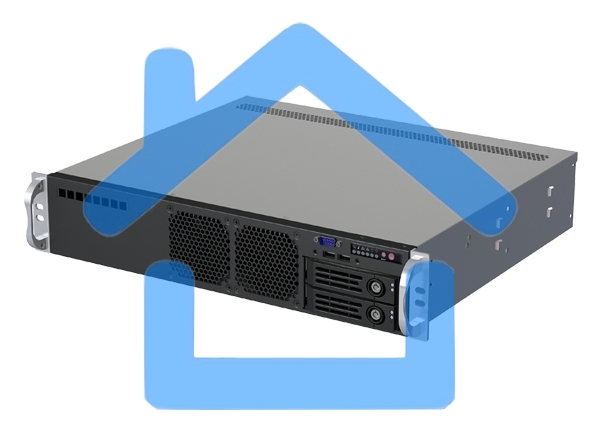 Серверный корпус Ablecom 2U chassis; ATX, Micro-ATX, Mini-ITX MBs; 2 x 3.5''hs + 2 x 3.5'' internal + 1 x 2.5'' internal; flex ATX 500W; no rails