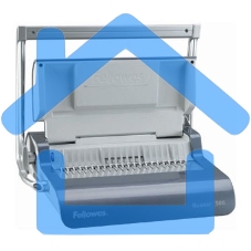 Переплетчик Fellowes Quasar+ (FS-56277) A4/перф.22л.сшив/макс.500л./пластик.пруж. (6-51мм)