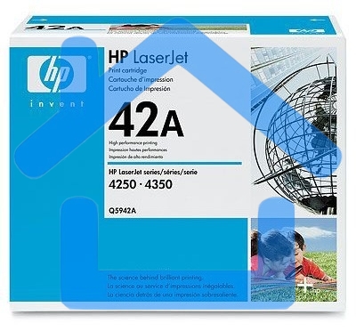 Картридж лазерный HP Q5942A черный для LJ 4250/4350 10 000 стр.