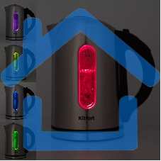 Чайник электрический Kitfort КТ-6106 Мощность 1850–2200 Вт.Емкость 1,7 л.Режимы нагрева от 40 до 90 °С