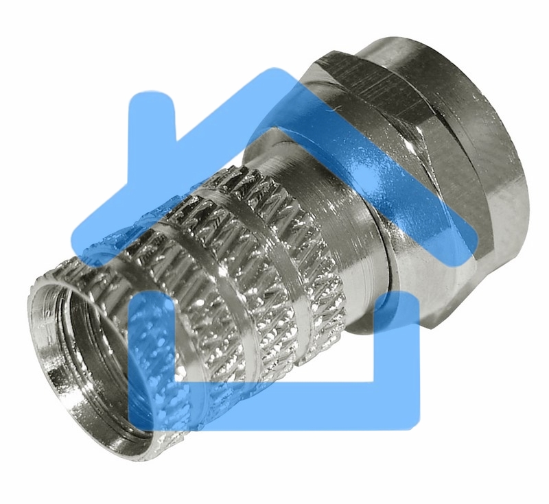 F-разъем RG-59, L=19 мм, цинк PROconnect