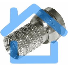 F-разъем RG-59, L=19 мм, цинк PROconnect