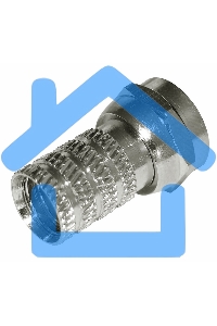 F-разъем RG-59, L=19 мм, цинк PROconnect