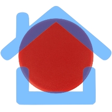 Кнопка XB2-BS грибок красная NC Rexant