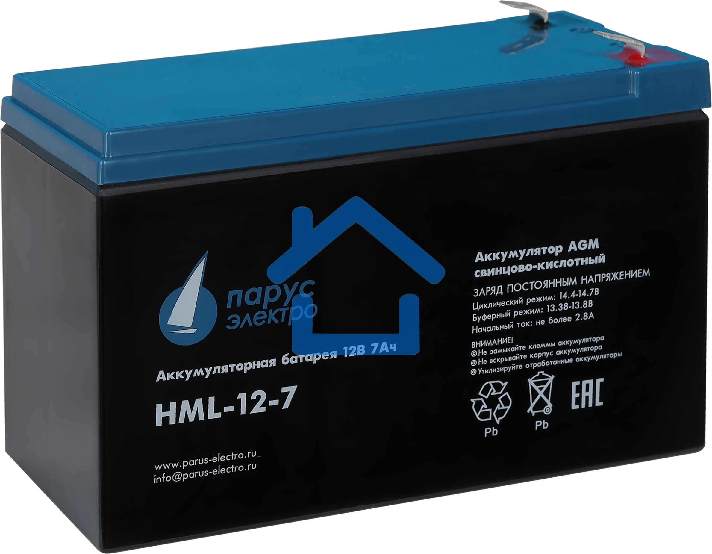 Батарея Парус Электро, профессиональная серия HML-12-7