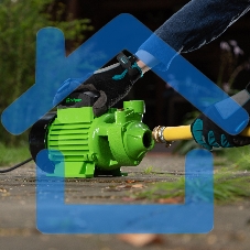 Садовый поверхностный насос СИБРТЕХ СПН700-Ч 700 Вт напор 50 м 3000 л/ч чугун 97243